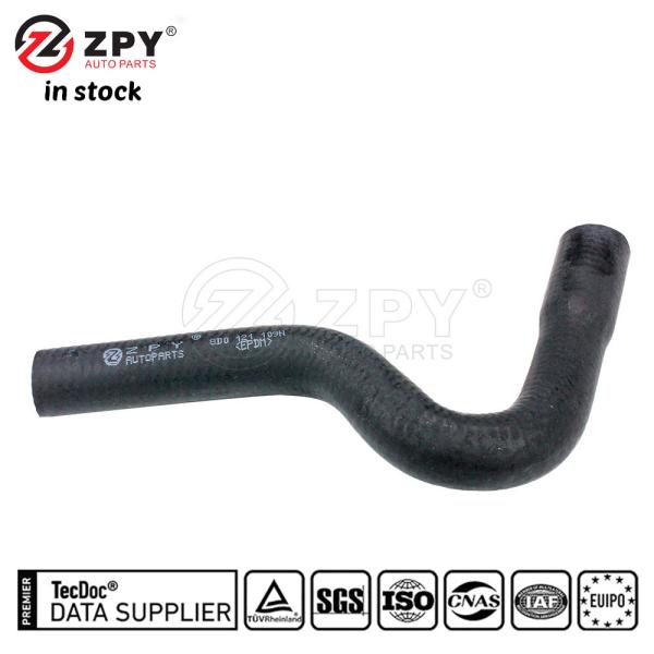 ZPY 8D0121109N Coolant Hose for VW Audi 2.8L V6 Passat 2001-2005