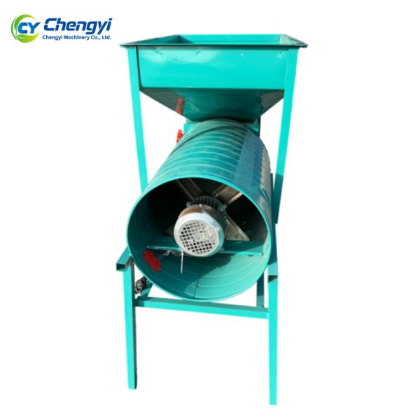 Gasoline Grain Blower Seed Cleaning Machine For Off Grid Farm Diesel Motor Use
