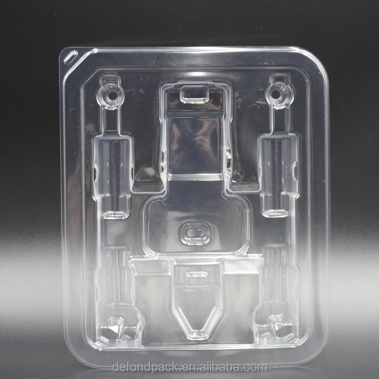 Hot Selling Custom Wholesale PET Medical Equipment Tray Clear Vacuum Forming Tray Medical Grade