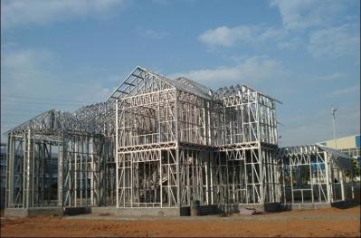 Construções de aço comerciais galvanizadas Designe modulares pré-fabricadas com aço laminado