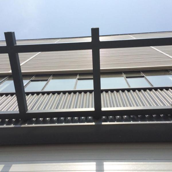 Aluminum Perforated Corrugated Metal Wall Panels Fireproof 600X2000
