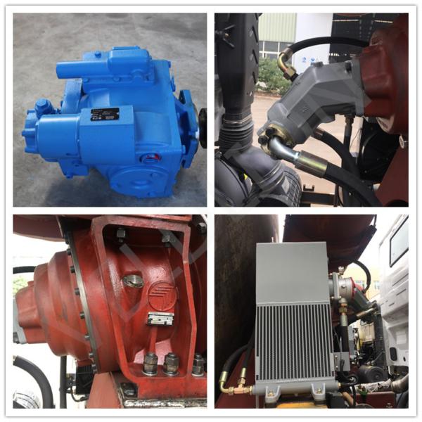 Durable portable diesel concrete mixer pump truck for convenient use,concrete finishing trowel,mixer cement bulk