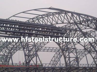 Construções de aço industriais estruturais de pintura para a oficina, o armazém e o armazenamento de aço