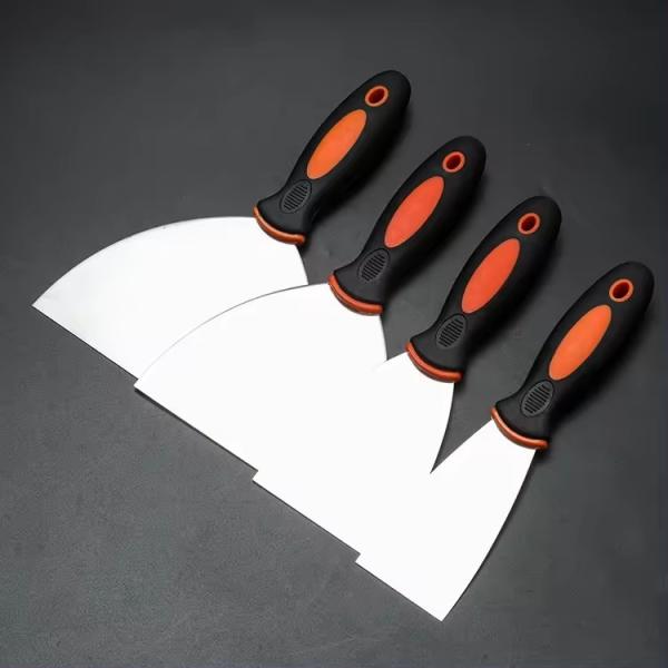 Construction Tools Tiles Wallpaper Paint Floor Scrape Caulk Removal Tool Stainless or Carbon Steel Blade Paint Putty Scr