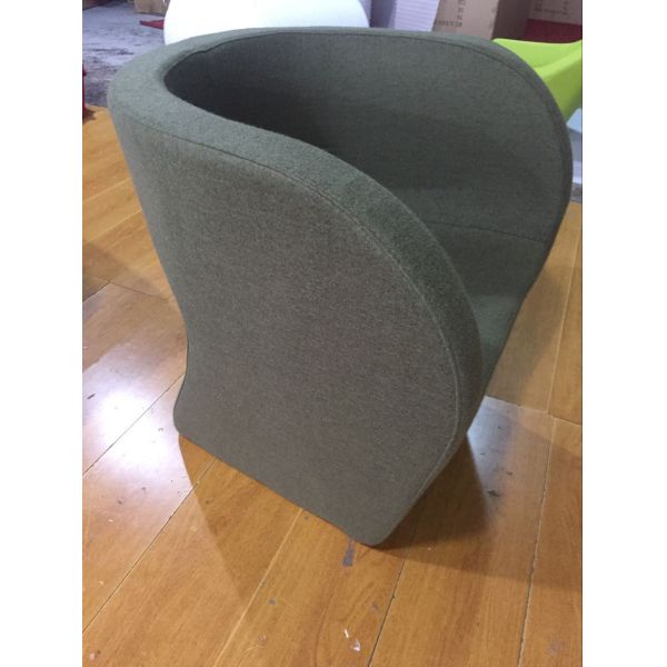 Creative Irregular Modern Leisure Lounge Chair Sofa Bed for Apartment Bedroom Living Room-Steel Frame Eco-Friendly
