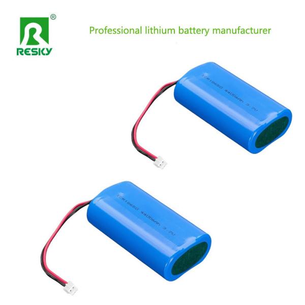 NCR18650B 7.4V 2s 3400mAh Li-Ion Battery Pack For LED Decorative Lighting