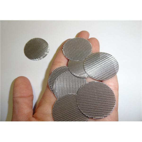 80 Mesh Count  Screen Mesh Three Layer Diameter 324 Mm For Plastic And Rubber Extruder