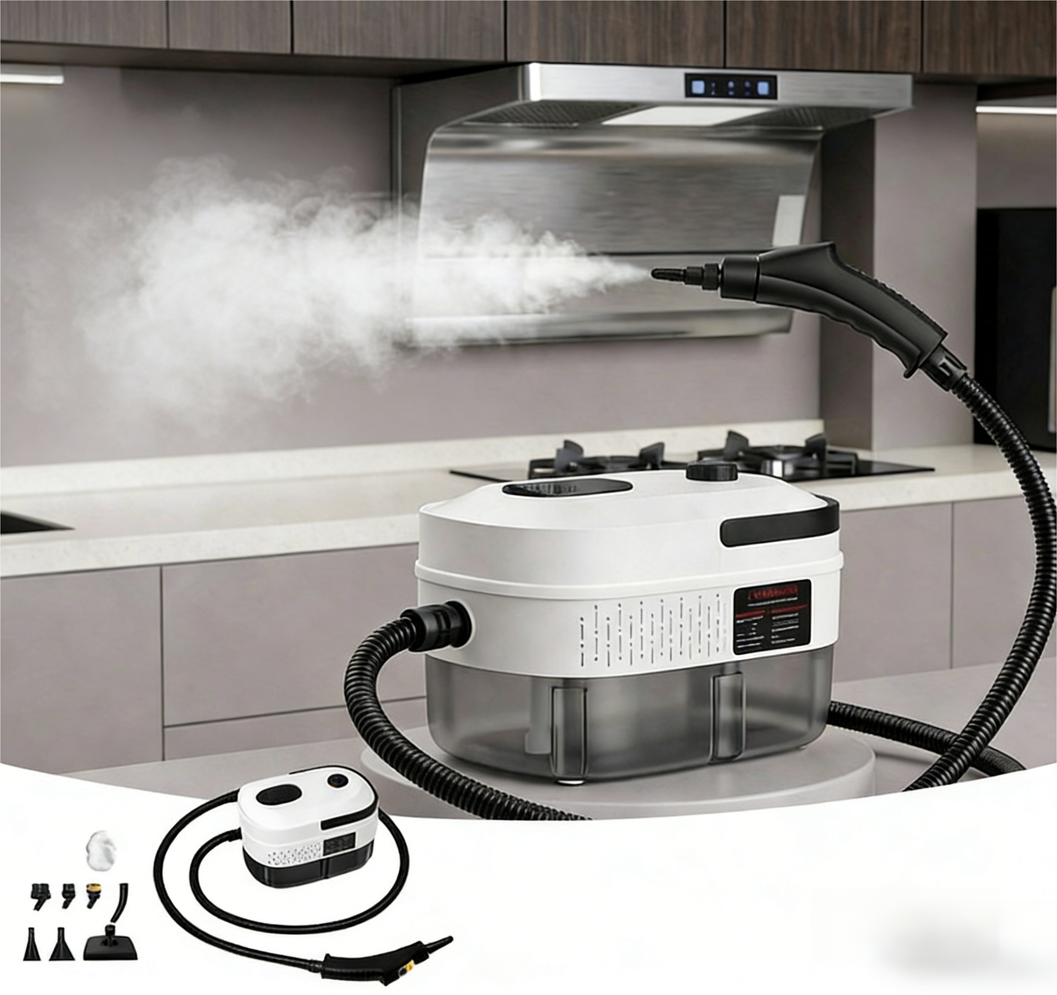 High Temp Steam Cleaning Machine For Fabric Stain Multi Surface Steam Cleaner