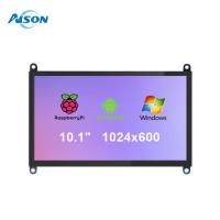 10.1インチラズベリーパイ画面 1024×600 HDMI USBタッチ画面 450 cd/m2