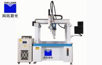 Machine de soudage laser à batterie lithium-ion automatisée pour plateforme de portique industrielle