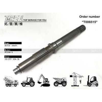 TZ200B2002-01 PC100-5 Excavator Hydraulic Motor Shaft Wear Resistance