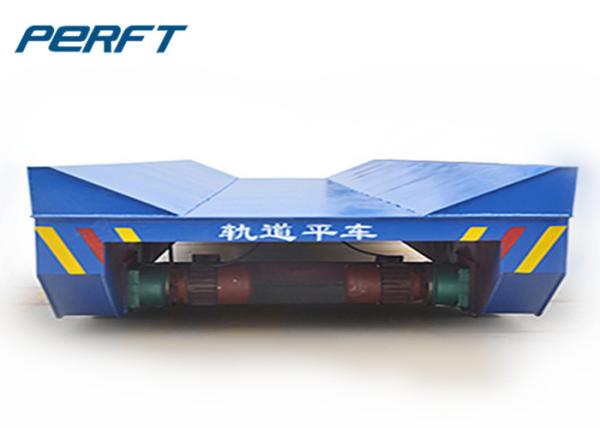heavy duty carbon steel cable drum powered coil transfer cart on rails for coil and aluminium cargo transportation