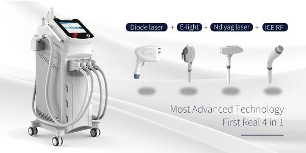 Multifunctional Laser Tattoo Removal Machine 10-12 Hours Continuous Stand - By Working