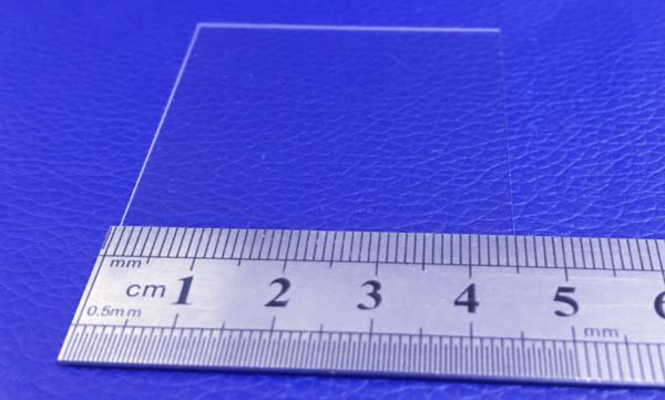 High Transparency UV Sterilization UVC Cover 45*45*0.3mm Quartz Sheet Optical Window Glass