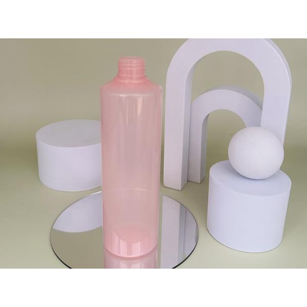 Индивидуальный уход Промышленный популярный розовый PET бутылка Пластиковая бутылка шампуня для кондиционера волос