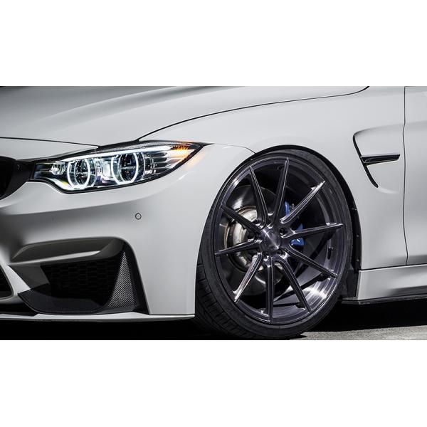 Rodas forjadas de prata escovadas da liga de alumínio para competir