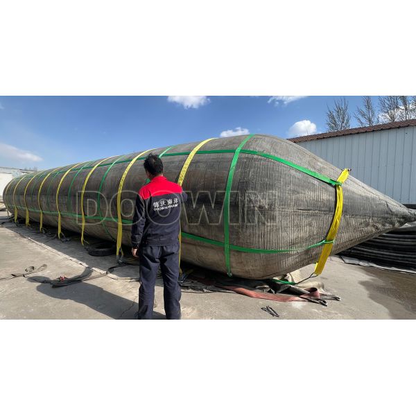 Bolsas de aire de salvamento marítimo certificadas ISO14409 con capacidad de carga de 10 ~ 40 toneladas/m y sin fugas de aire