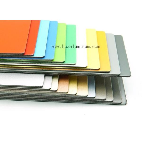 Anti Static Glossy ACP Sheets 11.50m Aluminum Composite Panel Cladding