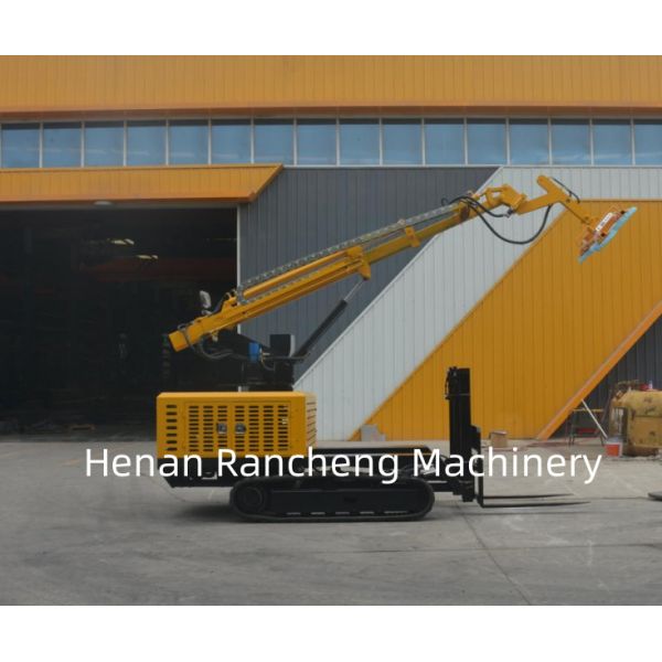 Solar Panel Installation Machine/Equipment To Install Solar Panels Semi-Autonomous Vehicle Helps Lift Solar Panels