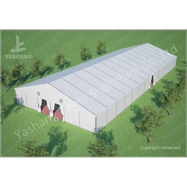Rustless Hard Aluminum Structure Garden Party Canopy Tents White PVC Fabric