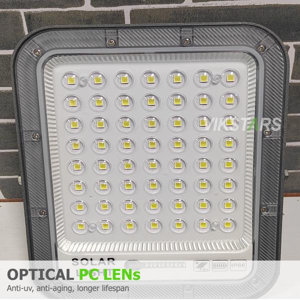 Battery Replaceblae 60w 100w 200W 300w Solar Flood Lights With PC Lens