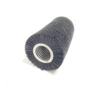 Purificação de escovas de rolos industriais em espiral de mola de nylon