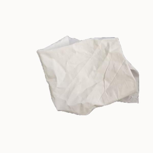 Cheap cotton clean cloth used white printed t shirt rags cotton workshop wiping mechanic rags