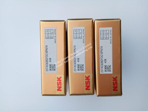 NSK Ball Screw Bearing 25TAC62BDFDC10PN7A ， 30TAC62BDFDC10PN7A    (One set of 3 pcs)