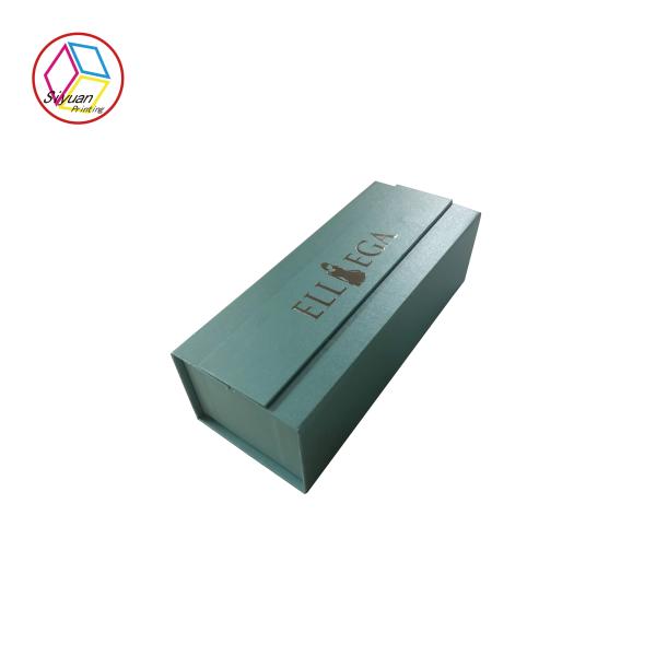 Unique Fancy Paper Gift Box , Magnetic Lid Gift Box Gold Foil Stamping