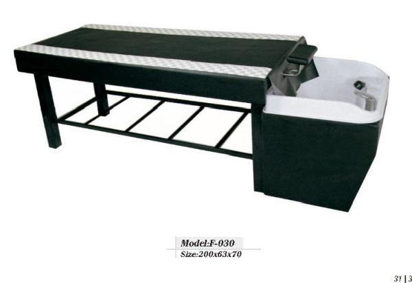 shampoo bed ,shampoo chair ,metal frame base shampoo bed F-030