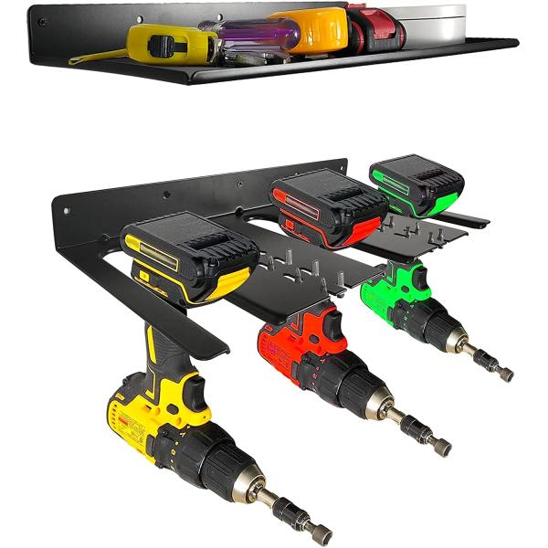 Электрическая буровая стойка для хранения Идеальный организатор для круглого пилового бурового кубика и многого другого