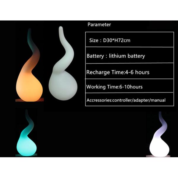 Лампа приведенная пола РГБ красочная для пути пути или украшения бассейнов бортового