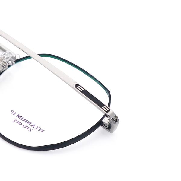 Corrente de maré Full Rim Multicolor Beta Titânio Óculos Quadro