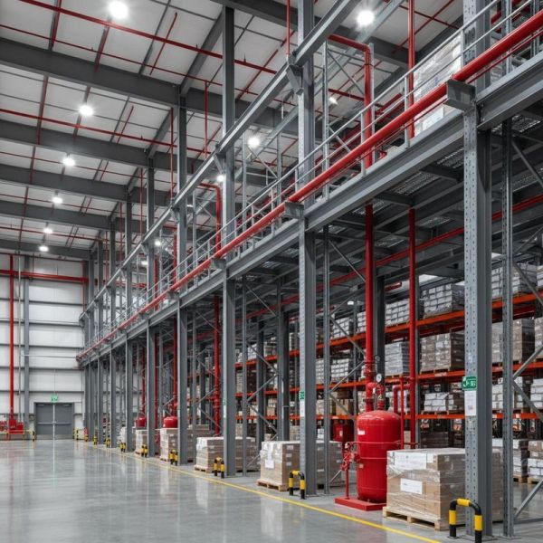 Prefabricated Portal Frame Preassembled Steel Framework Ideal for Modular Construction Projects and Industrial Buildings