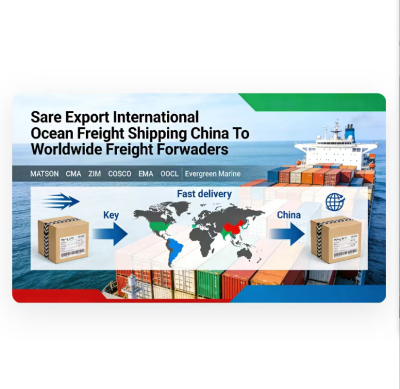 Safe International Ocean Freight Shipping Services From China To Worldwide
