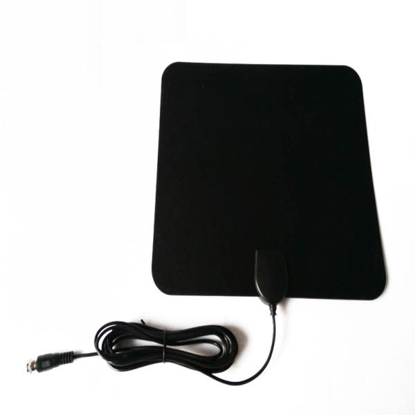 Mohu Leaf 50 60 mile Black ABS HDTV Thin Indoor Antenna Renewed