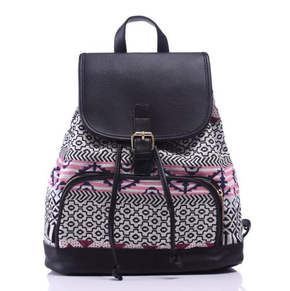 2016 new European and American popular handbag shoulder bag tide backpack canvas bag