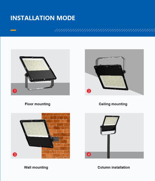 High Efficiency 300w LED Flood Light For Badminton Court Volleyball Court