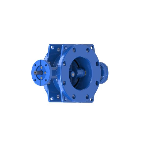 Double Eccentric Butterfly Valve with Gear Operation, Stainless Steel Disc, and EPDM Seat for Industrial Water Control