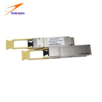Hot 40G QSFP28 MMF 850nm 100M VCSEL PIN DDM QSFP MPO Connector Optical Module