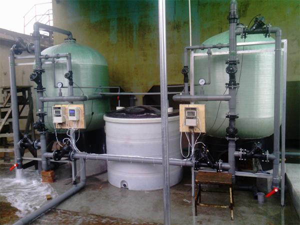 Stainless Steel Water Softener Treatment Systems HYDRANAUTICS Membrane 1TPH
