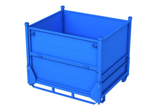 Os Stillages de aço do transporte da gaiola da pálete do metal Q235 personalizaram