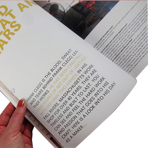 Обслуживания печатания брошюры рекламы с профессиональной превращаясь командой