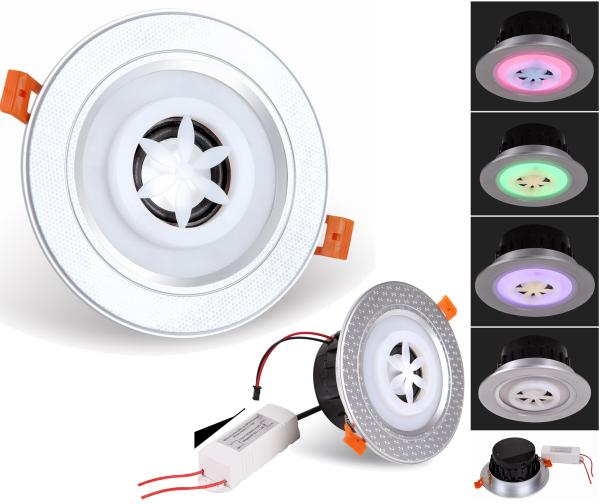 Bluetooth Smart Led Speaker Light Bulb , Brightness Adjustable Led Music Light Bulb