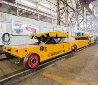35T Carrinho de transferência motorizado Oficina Carrinho de transferência a bateria