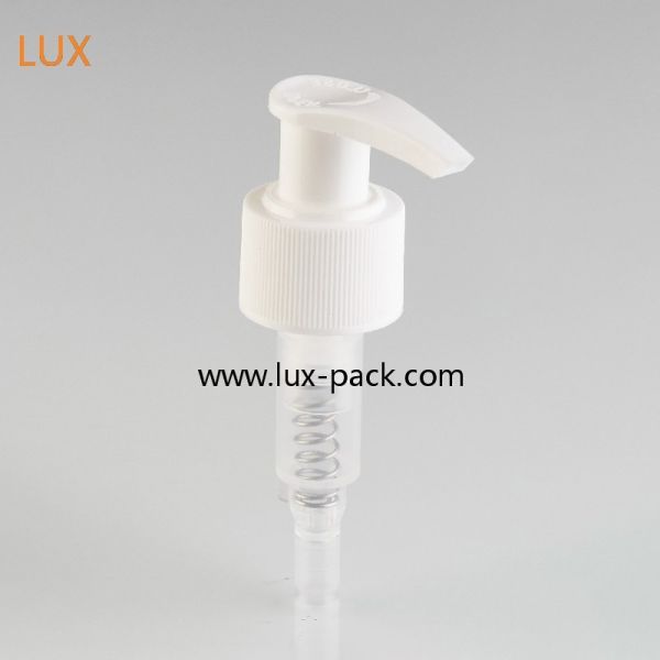 Custom Color A Type Cap Plastic Lotion Pump with Oxidation Prevention and Customized Printing
