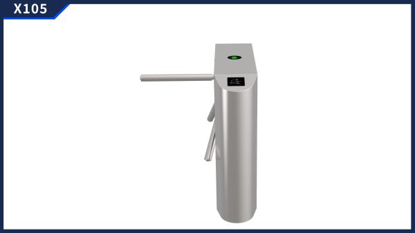 Portão semiautomático SUS 304 de aço inoxidável de trilha com largura de passagem ≤ 550 mm e capacidade de 60 kg