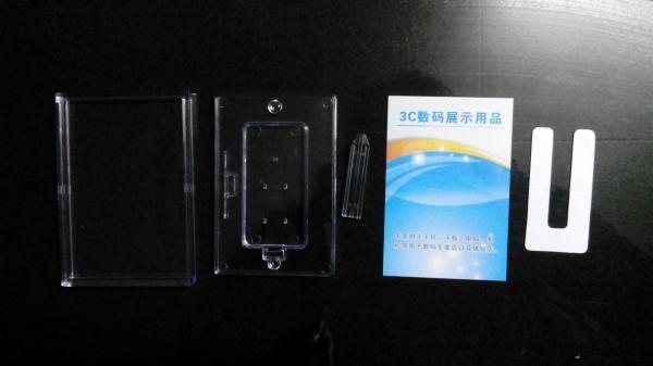 COMER Acrylic Display Sheet Board Panel for Inserts  Universal cell phone specification label acrylic display stand