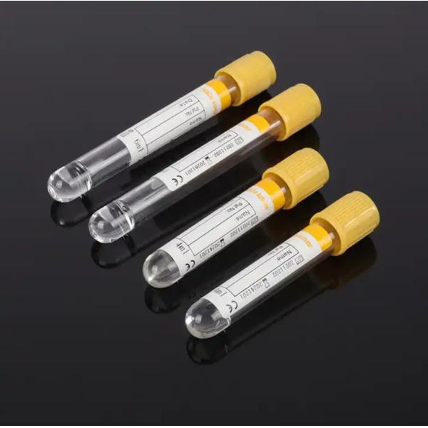 3ml-10ml Gel And Clot Activator Tube For Blood Sugar Cholesterol And Uric Acid Examinations