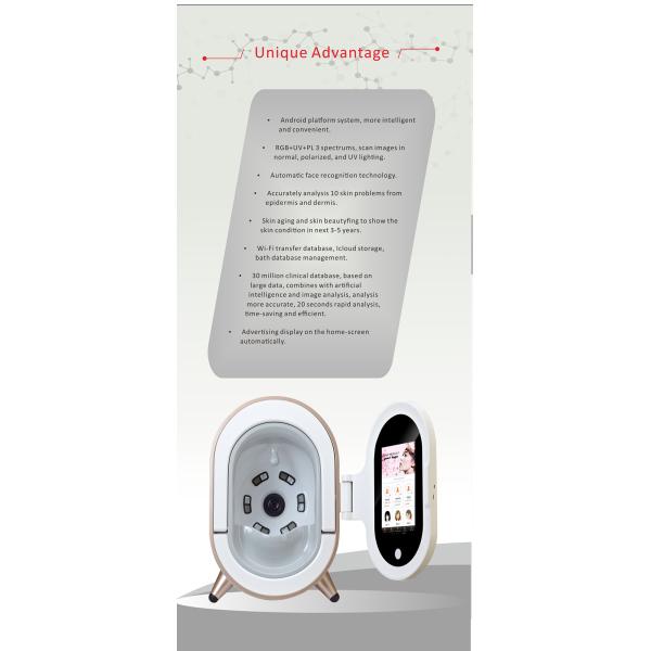 M9 Magic Mirror Max Professional Skin Analysis Machine Facial Analyzer Wrinkle Detector